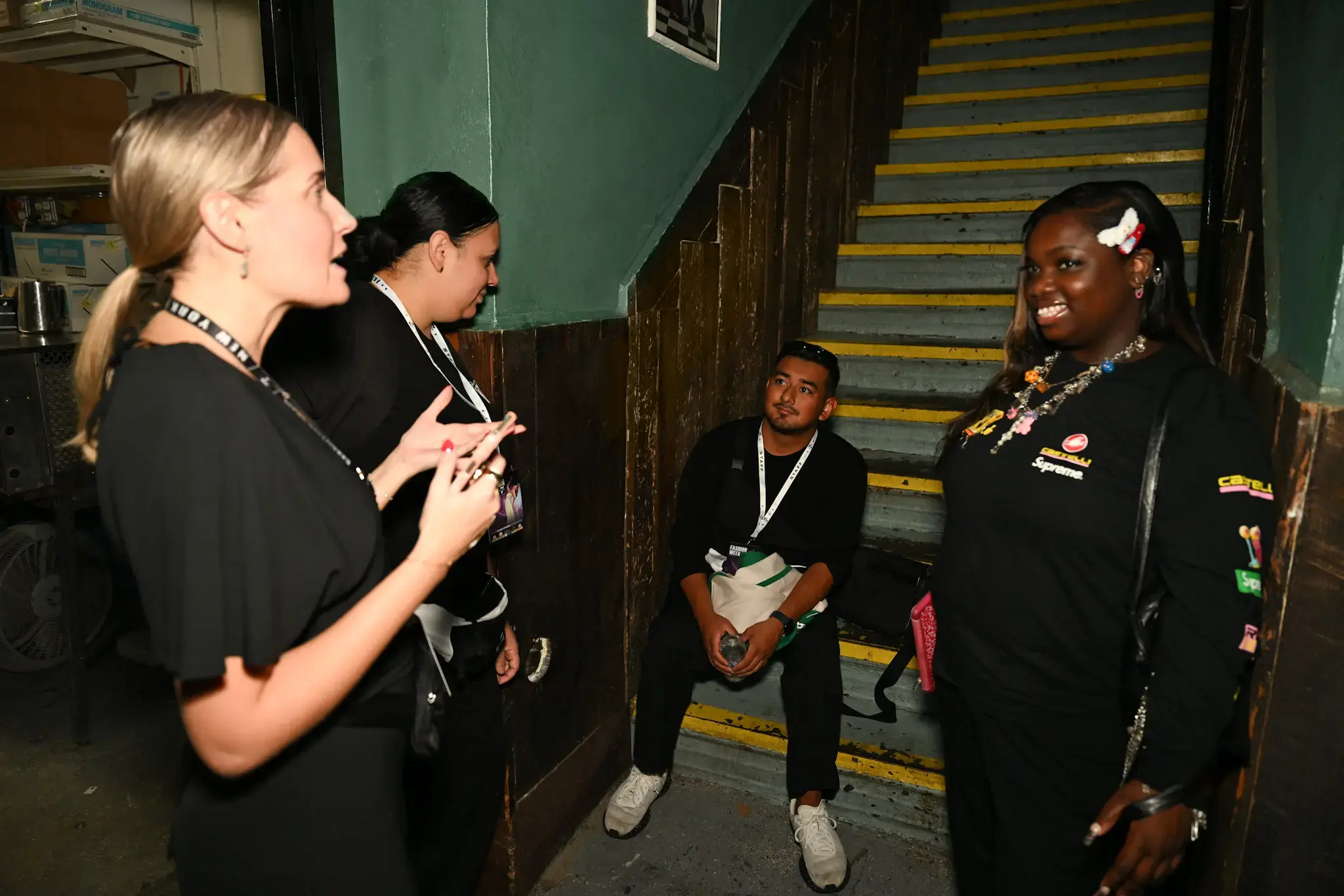 Christina Kovacs or behind-the-scenes with production team