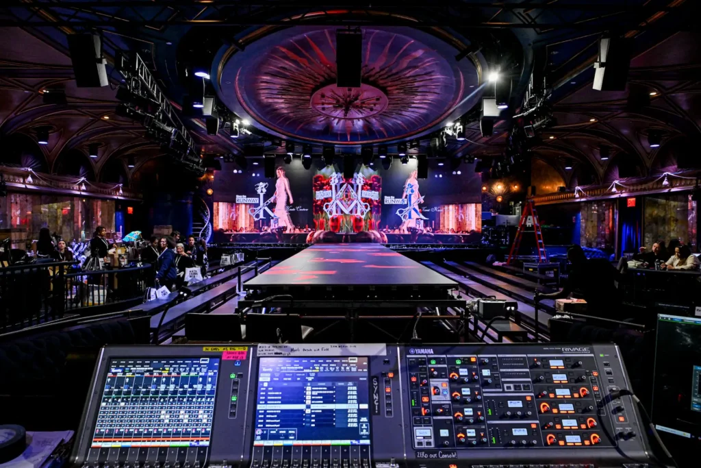 Runway 7's production at New York Fashion Week/Courtesy of Runway 7