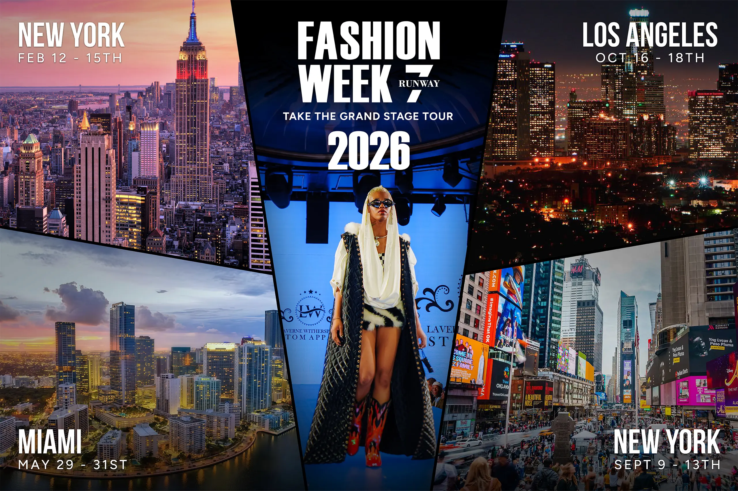 Runway 7 Fashion Expands 2026: Miami & Los Angeles