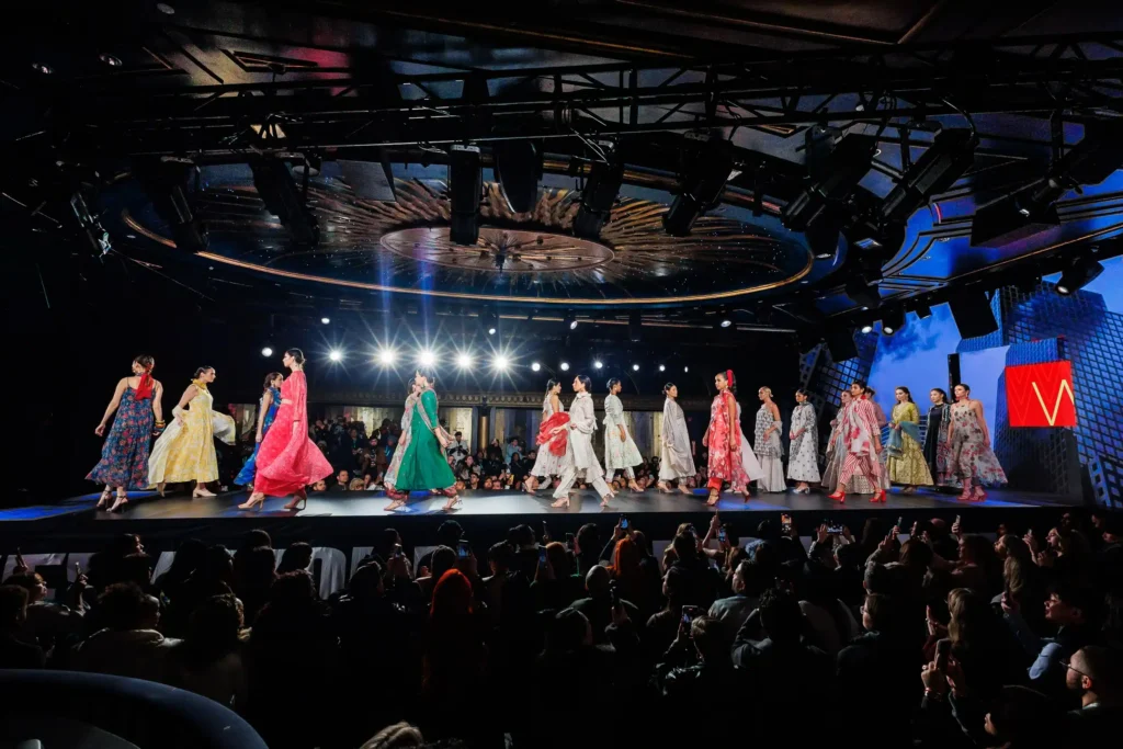 Model walking the runway - Get official new york fashion week 2026 runway7 tickets