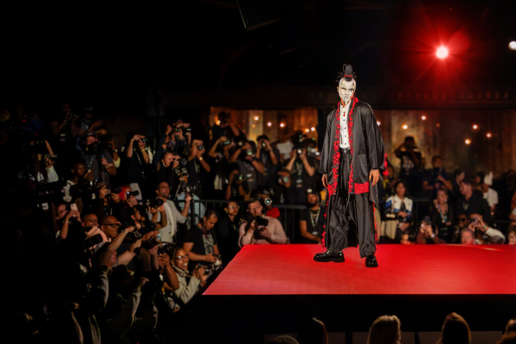 New York Fashion Week model