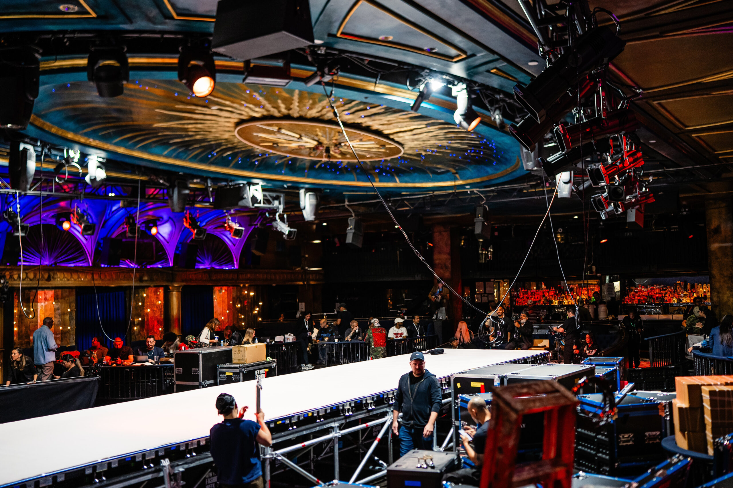 New York Fashion Week Stage