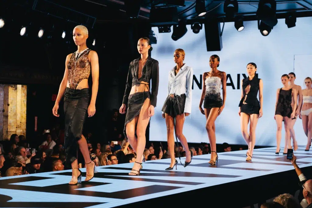 Model walking the runway - Get official new york fashion week 2026 runway7 tickets