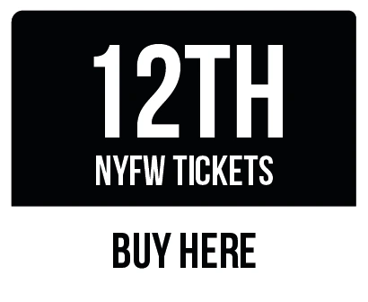 New york fashion week 12th tickets