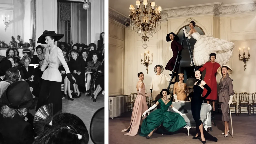 Christian Dior Presented His First Collection in His Early Forties