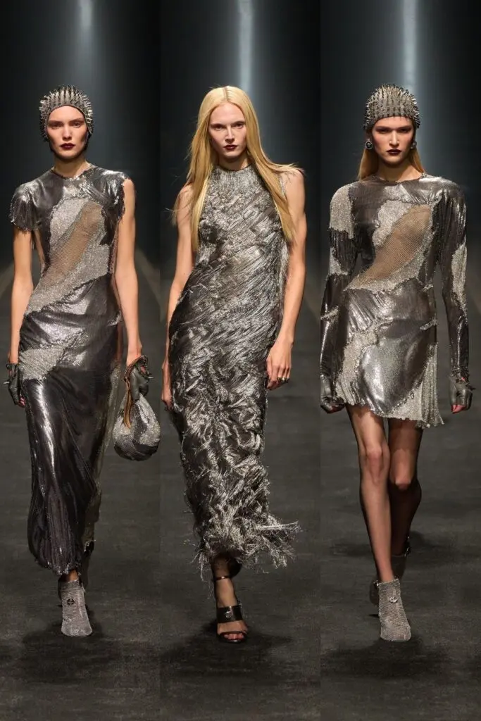 How the Silver Dress Fits Current Celebrity Fashion Trends