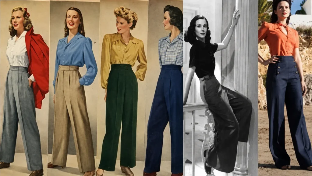 The Rise of Pants for Women