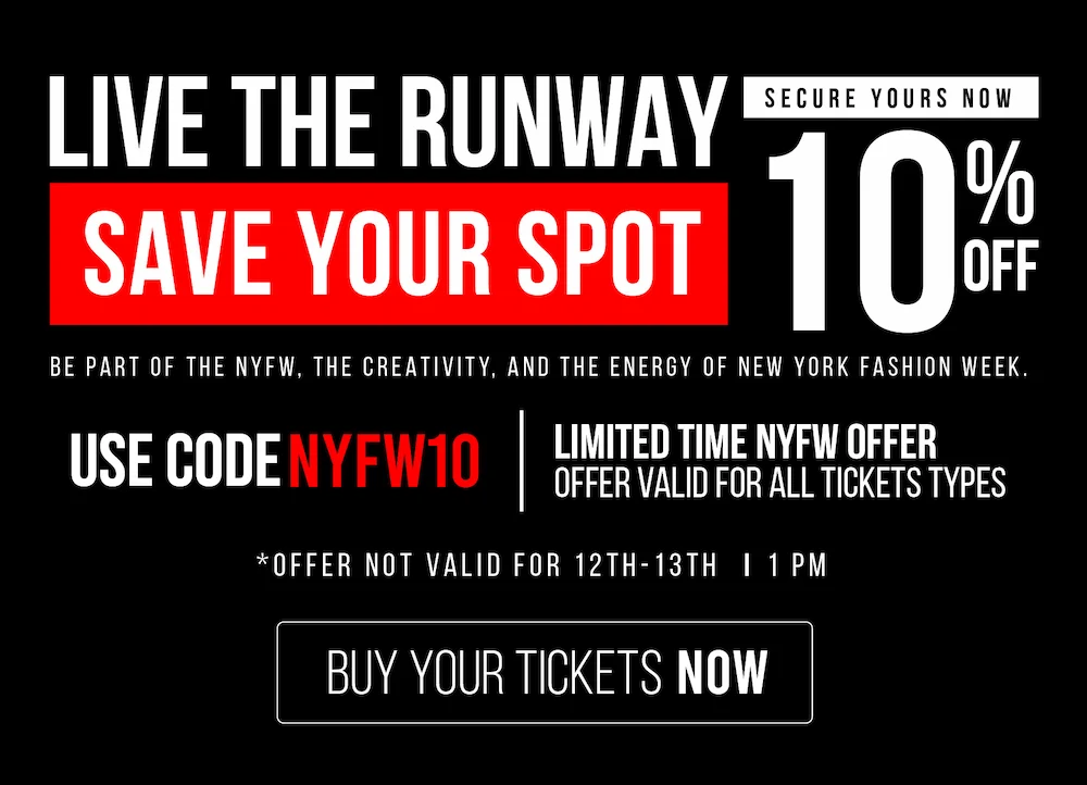 official new york fashion wek discount 2026