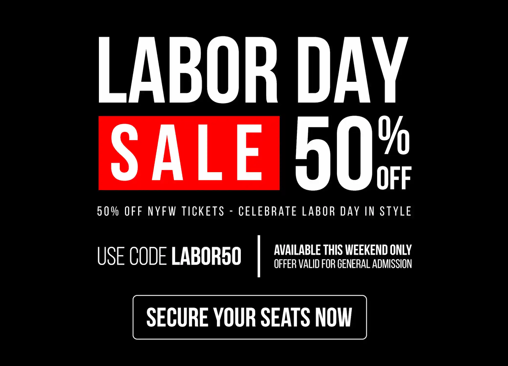 Labor day promo