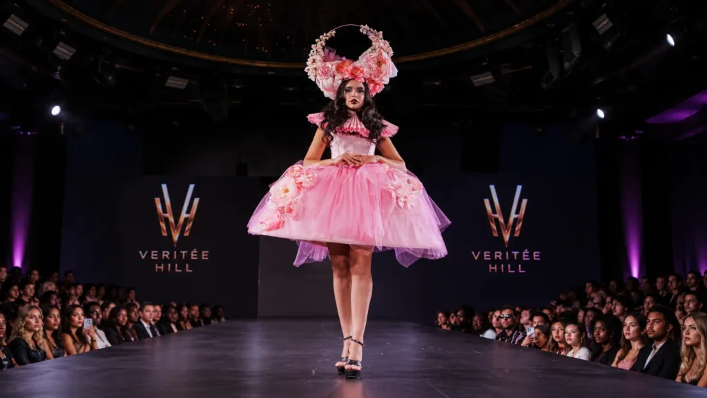 Pink Tulle, Porcelain Poise