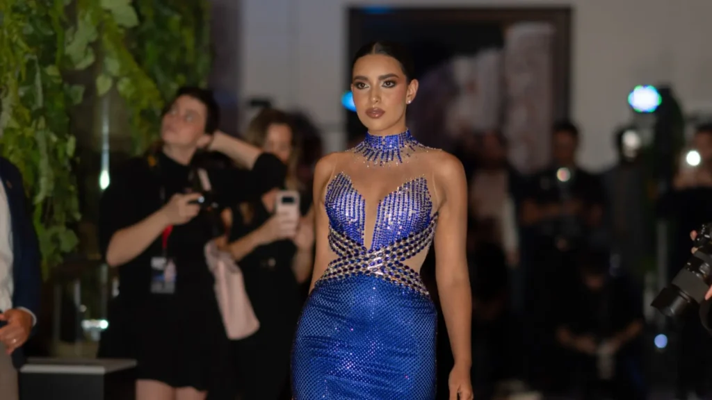 Silver and Blue Take the Runway