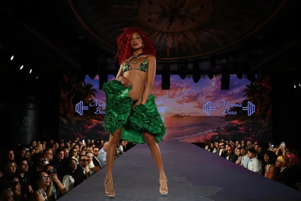Tropical Greens at nyfw