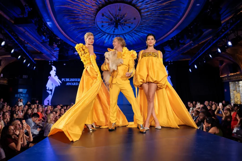 Yellow filled the runway.