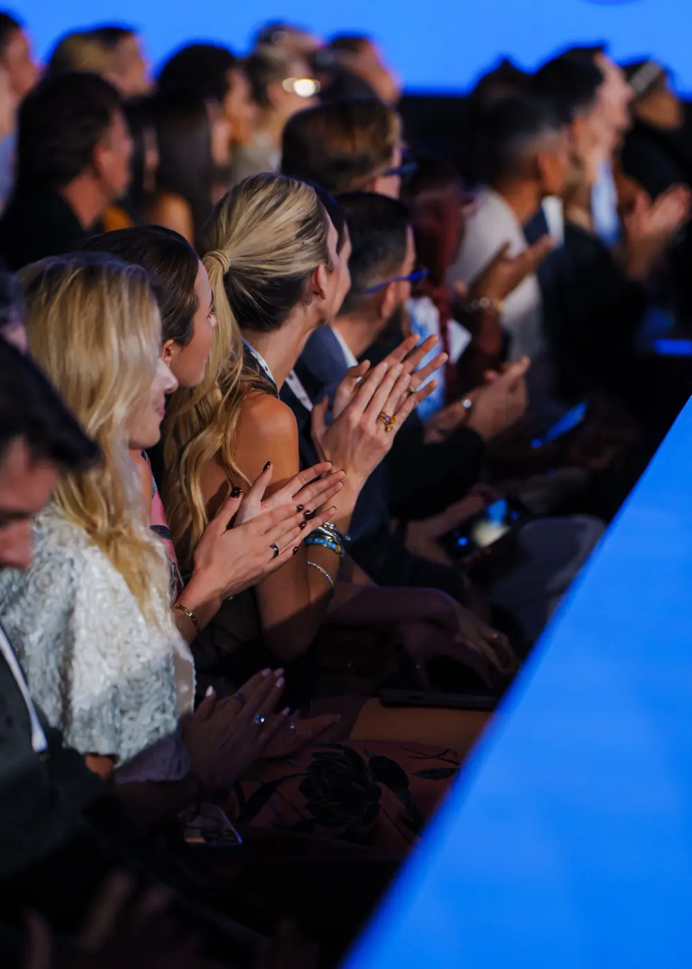 Guests attending New York Fashion Week