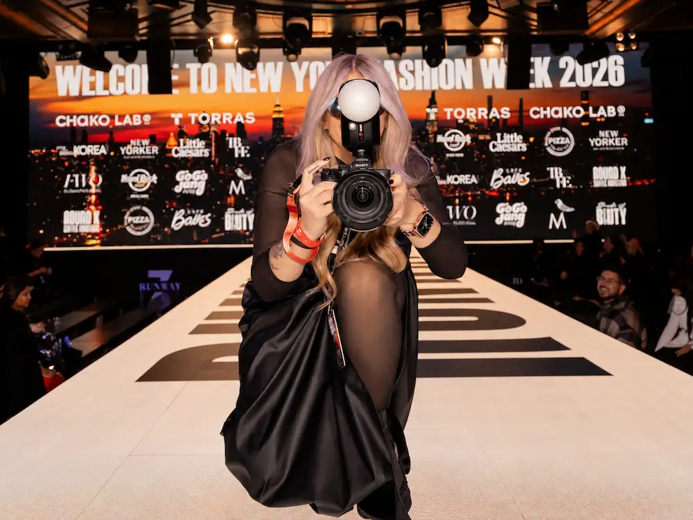 Fashion media covering New York Fashion Week