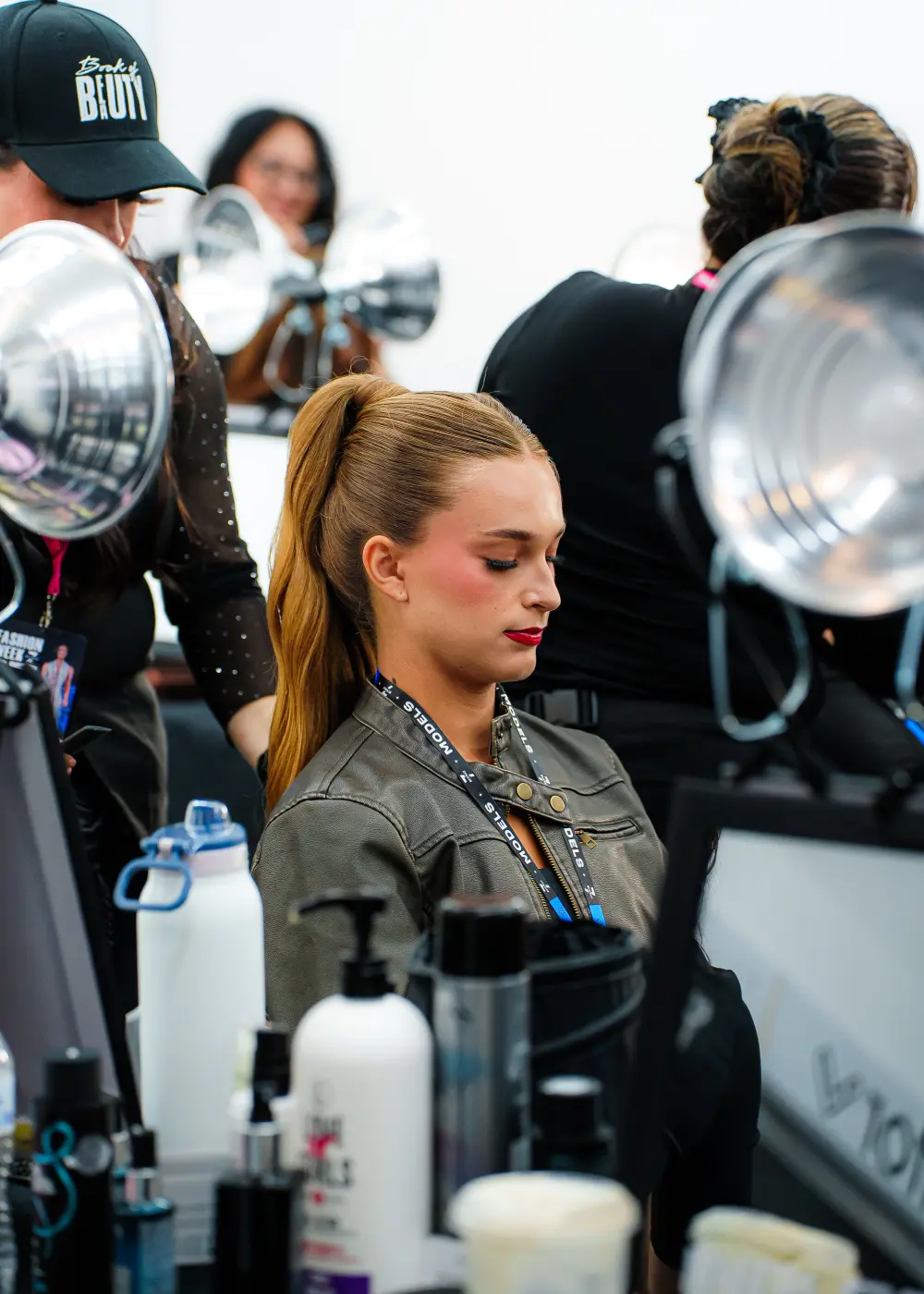 Preparation during a fitting