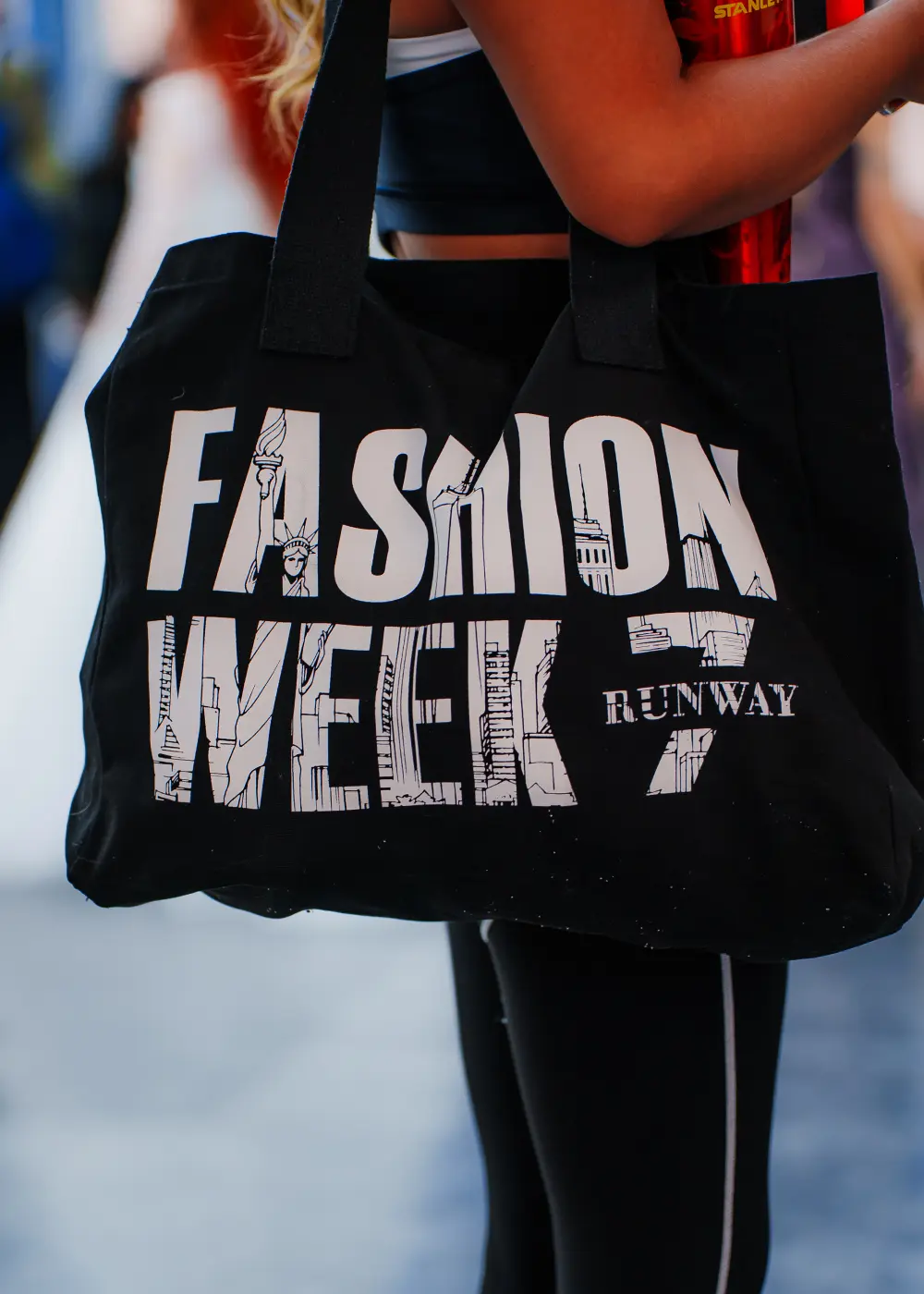 Fashion week tote bag