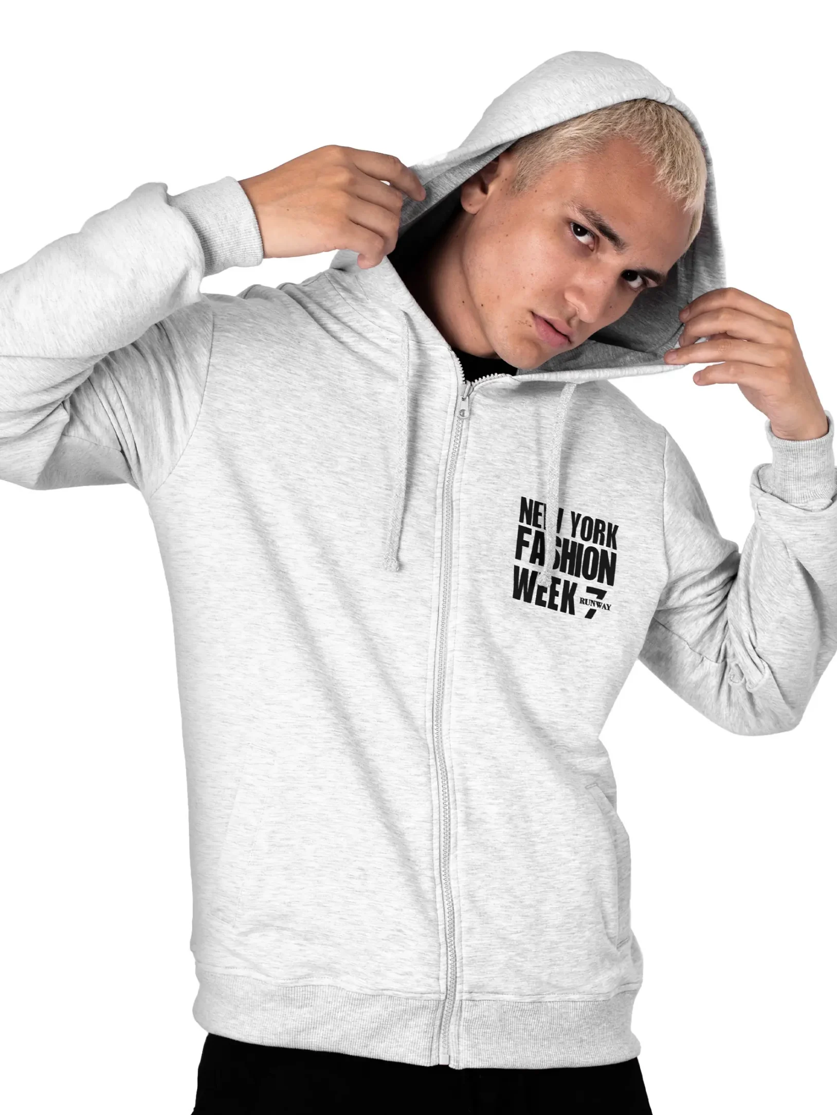 runway7-nyfw-melange-zip-up-hoddie